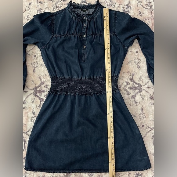 Rails Shawna Denim Dress In Dark Vintage Size Small - Picture 6 of 13